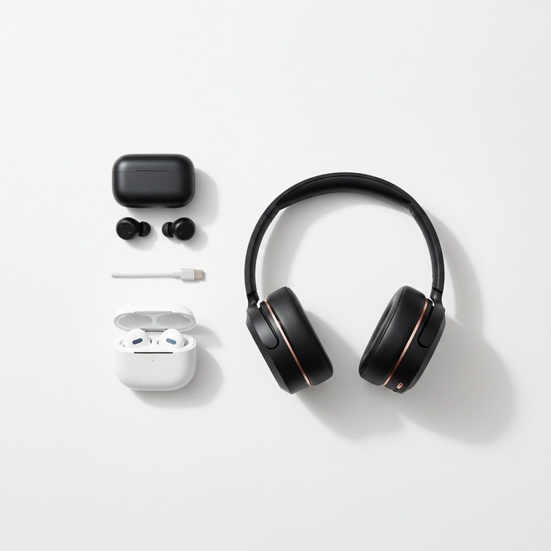 Earbuds & headphones