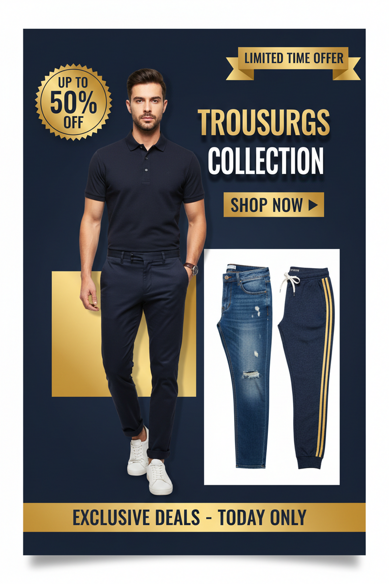 Trousers (Shorts, Jeans, Socks, Tracksuit, Underwear & Sleepwear)
