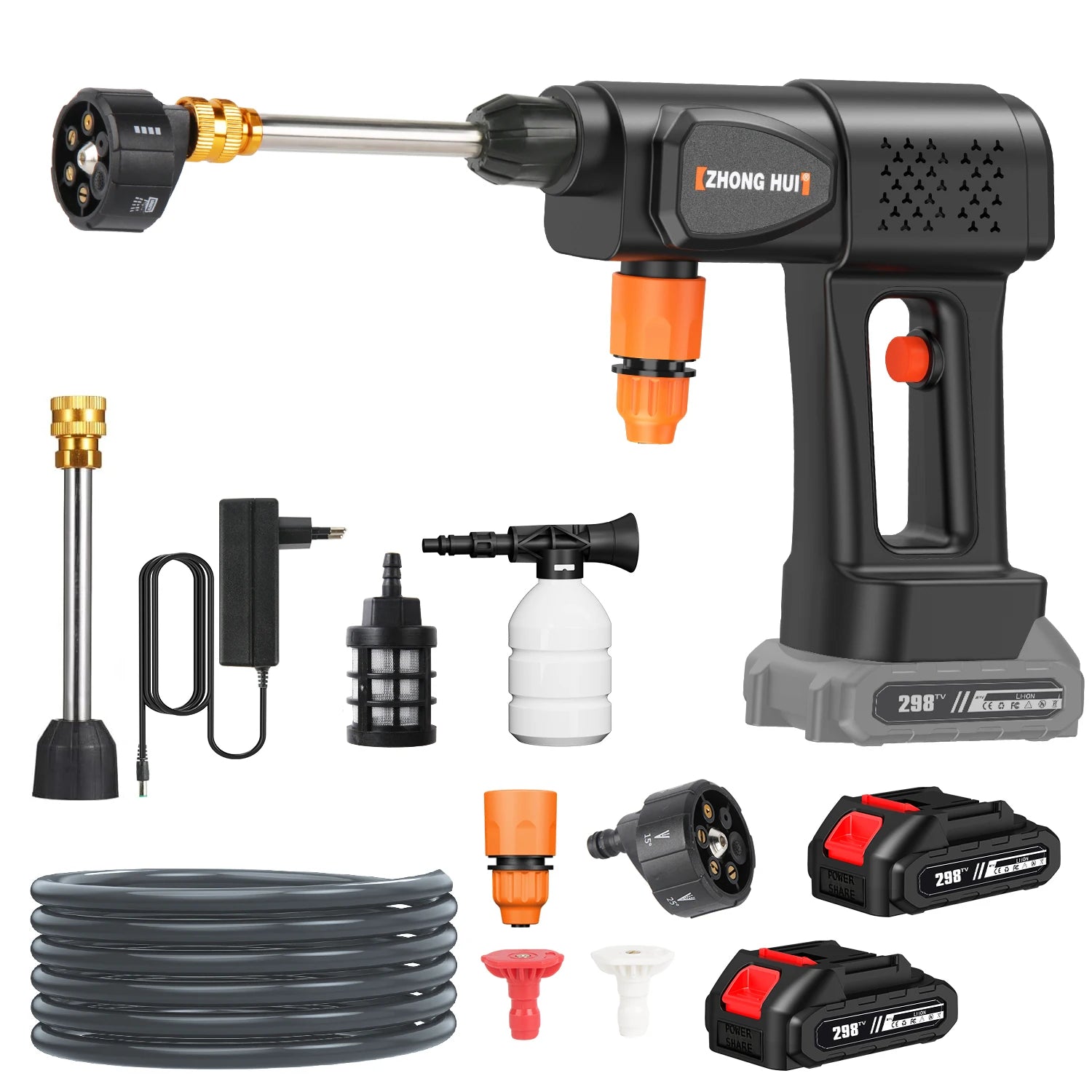 Electric High Pressure Water Gun 60Bar Car Wash