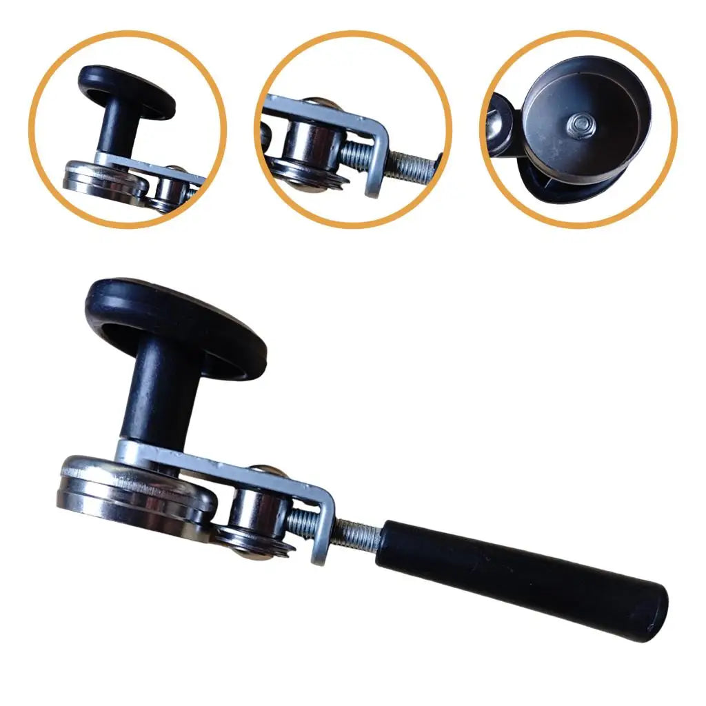 Manual Can Sealer Portable Stainless Steel Can Seaming Machine Durable Professional Food Grade Sealer for Home Kitchen Mason Jar