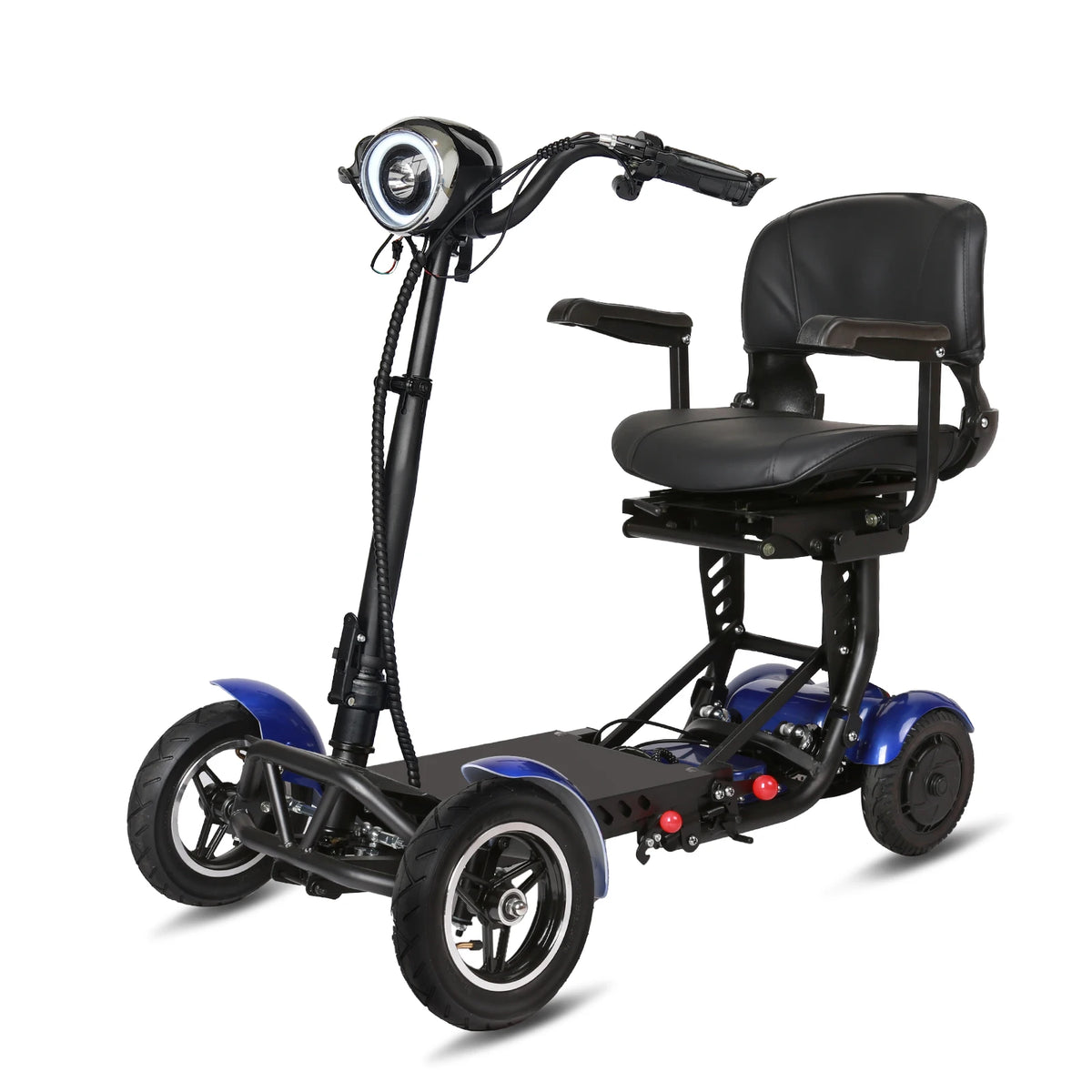 Scooter Electrique a Quatre Roues De La Vitesse Maximum 18 km/h De Soutien 120kg Du Scooter 36v 18Ah De Double Moteur De 250w