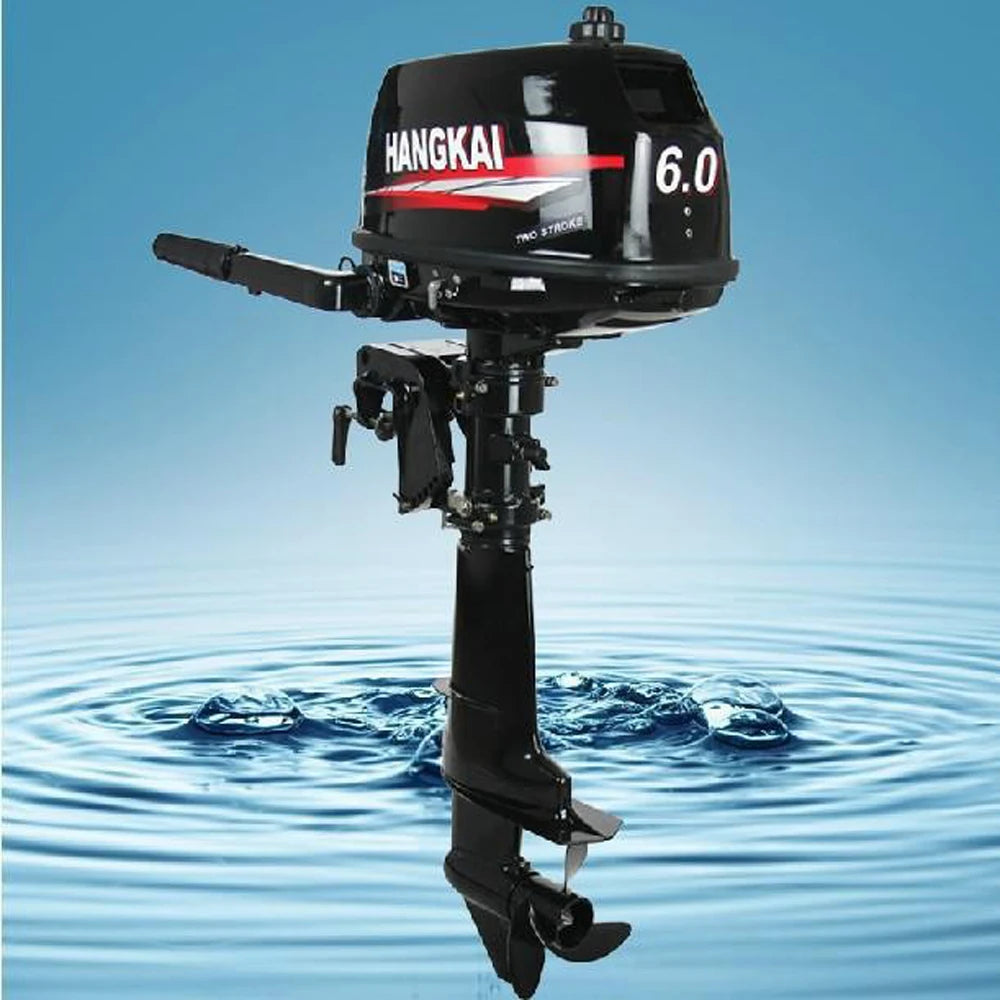 Hangkai 6Hp 2 Stroke Fishing Boat Outboard  Engines