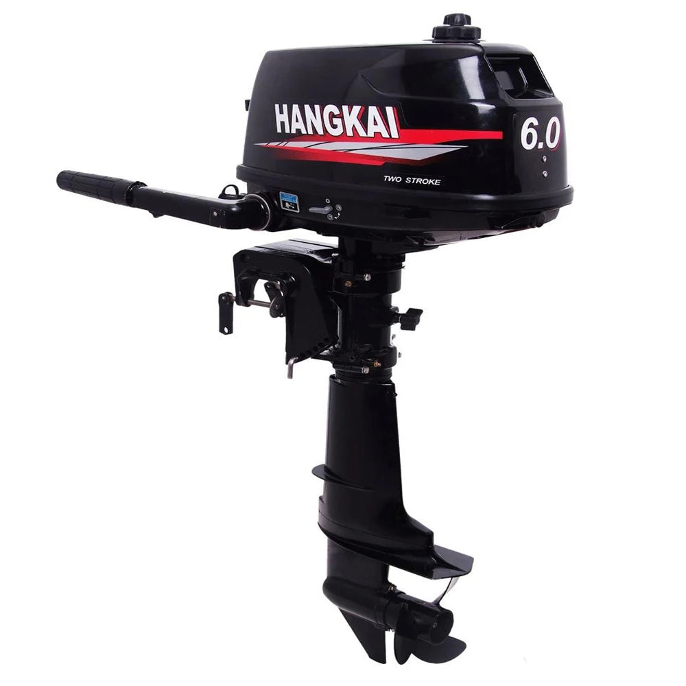 Hangkai 6Hp 2 Stroke Fishing Boat Outboard  Engines
