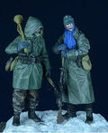 1/35 model kit resin kit  armored soldiers two people 531