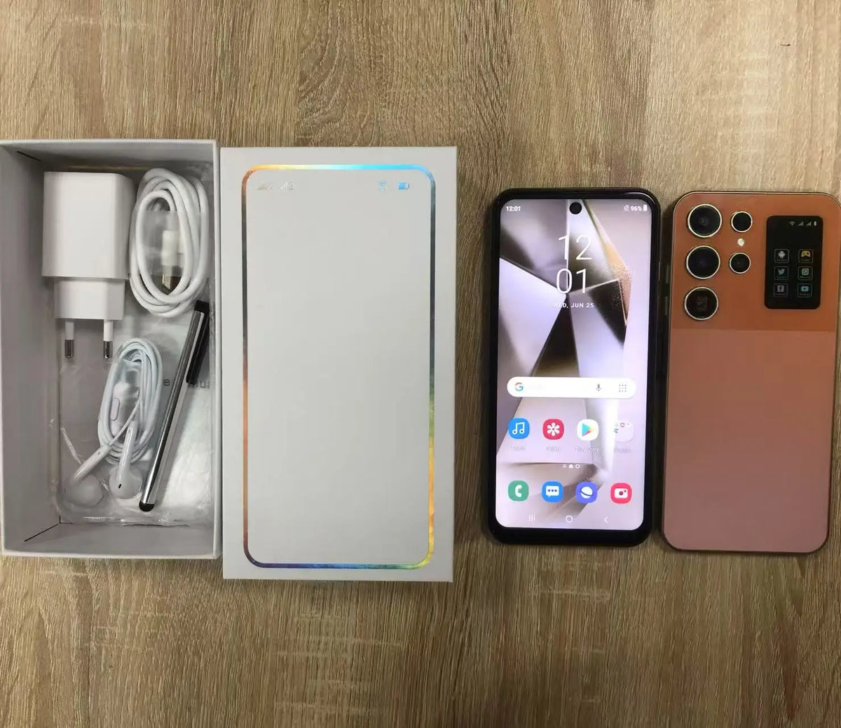 Real High Quality S25 Ultra 22+1TB Smart Phone Android 15 5G Dual SIM S25 Ultra Hot Selling New S25 Ultra Mobile Phones