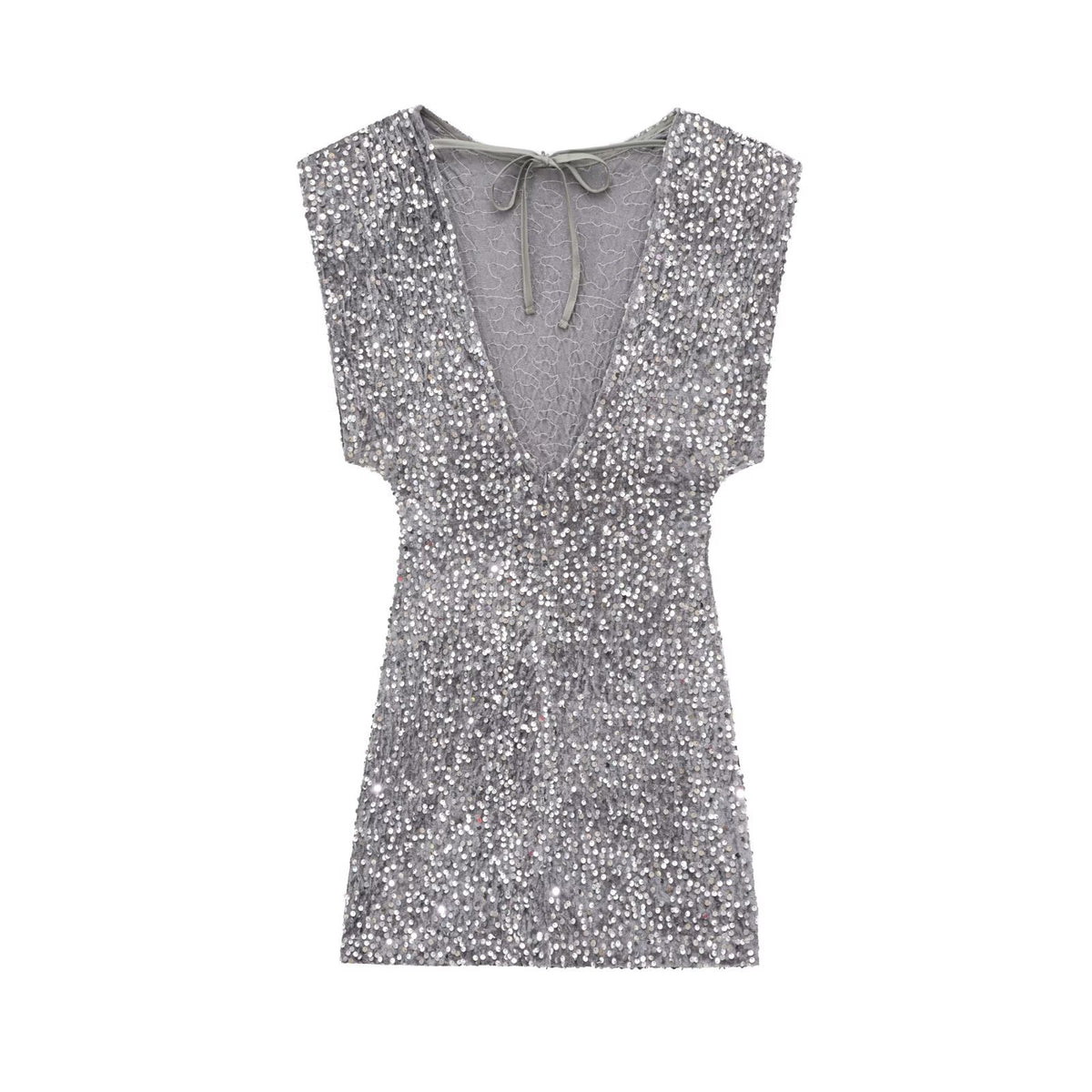 Cross-Border European and American Style Sequin Velvet Dress 9565976 Fairy Spirit
