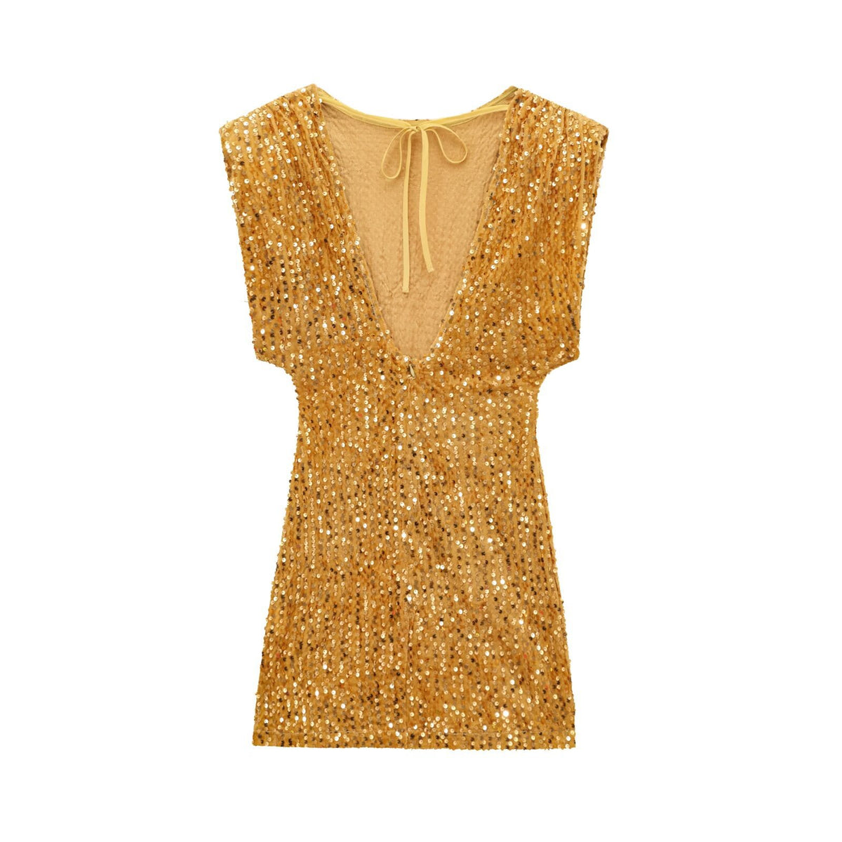 Cross-Border European and American Style Sequin Velvet Dress 9565976 Fairy Spirit
