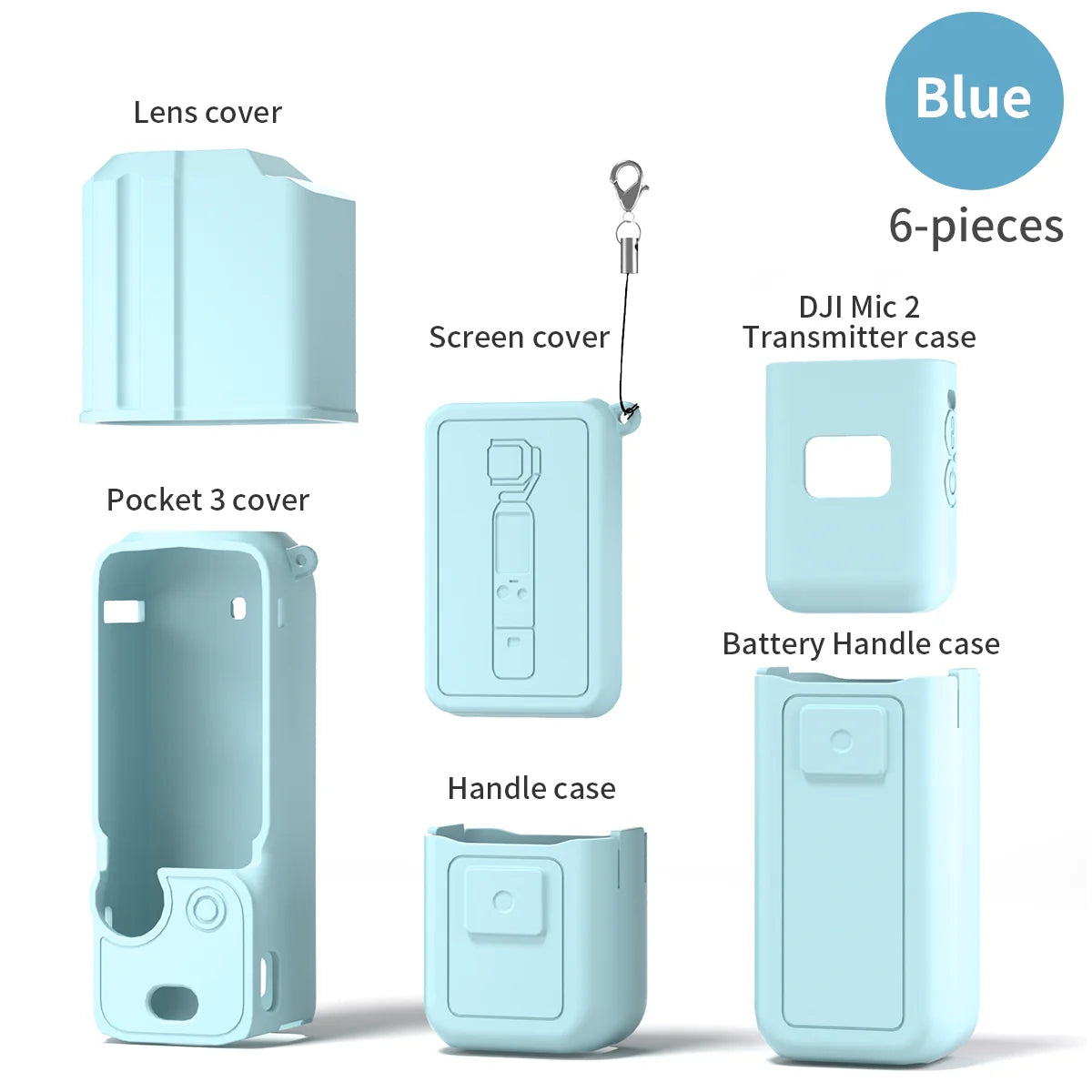 Silicone Cover for Lens Sleeve Anti-Scratch