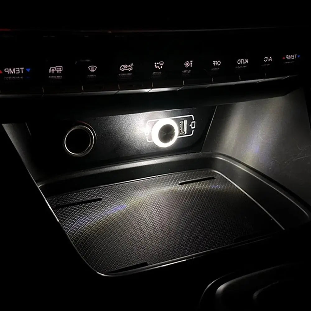 1PC Car USB Ambient Light Mini LED Decorative Atmosphere Lamps For Auto Interior Environment Light Computer Light Plug Play