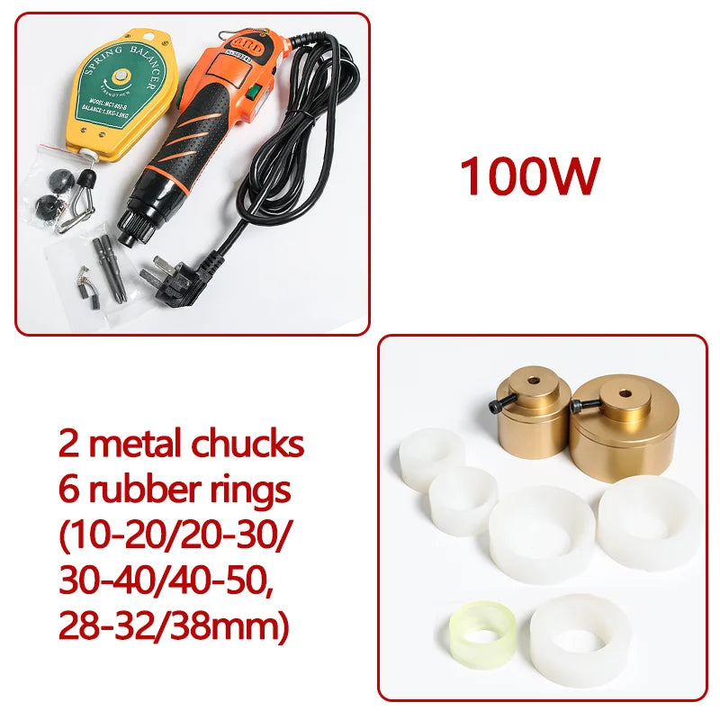 ZONESUN ZS-OS600 Manual Flat Cap Screwing Machine With Security Ring For Electric Plastic Bottle Portable Wearable Lid
