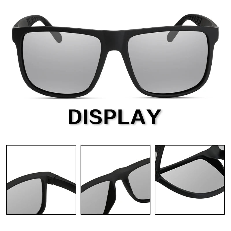 Luxury Square Polarized Cycling Sunglasses