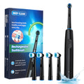 Smart Electric Toothbrush - 4 Heads Rotating with Timer, 5 Modes Rechargeable for Teeth Whitening & Oral Care
