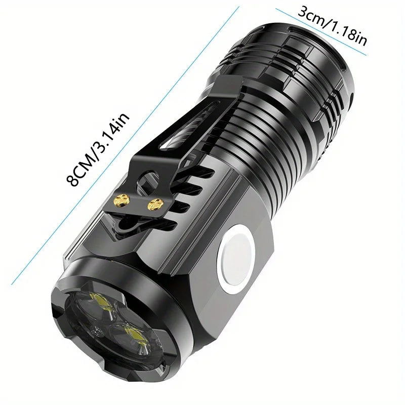 Mini Flashlight High Lumen 3 LED Emergency Light