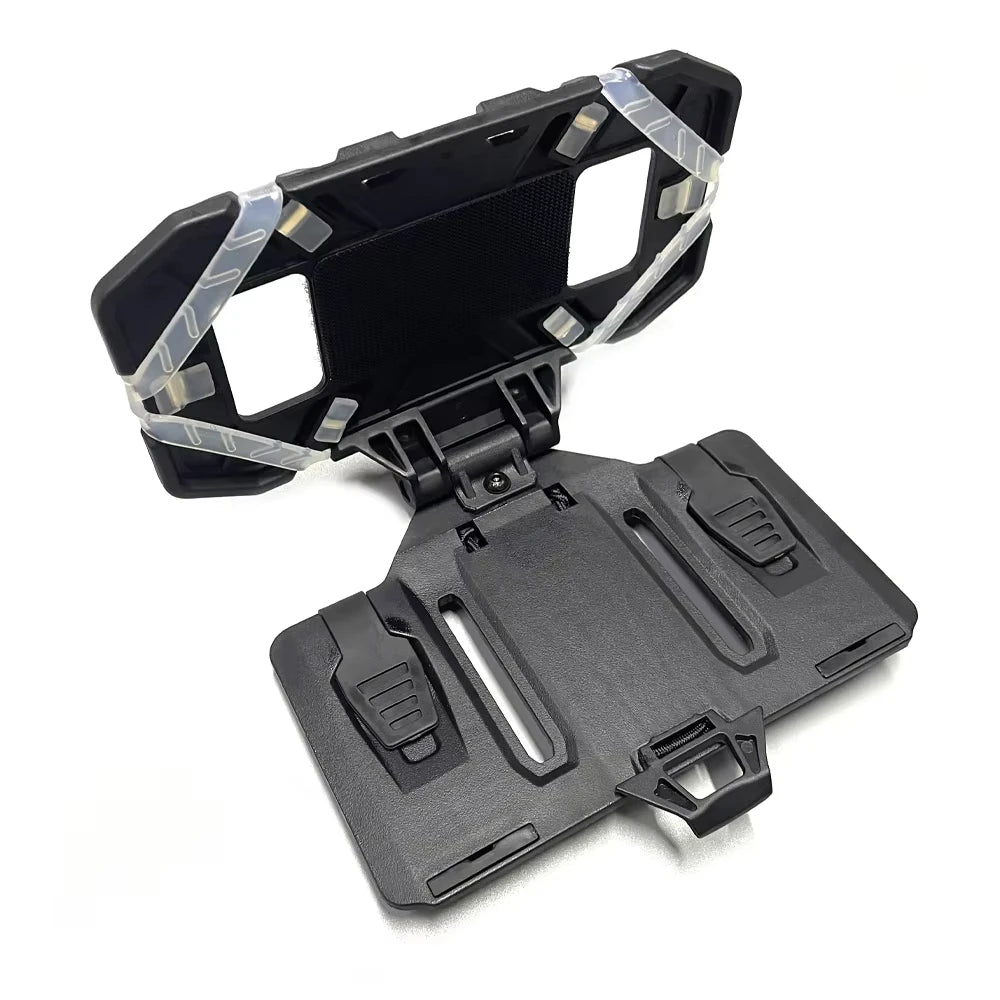 Tactical MOLLE Phone Holder, Folding Navigation Board, Cellphone Hold Gear, Airsoft Hunting Vest Accessories