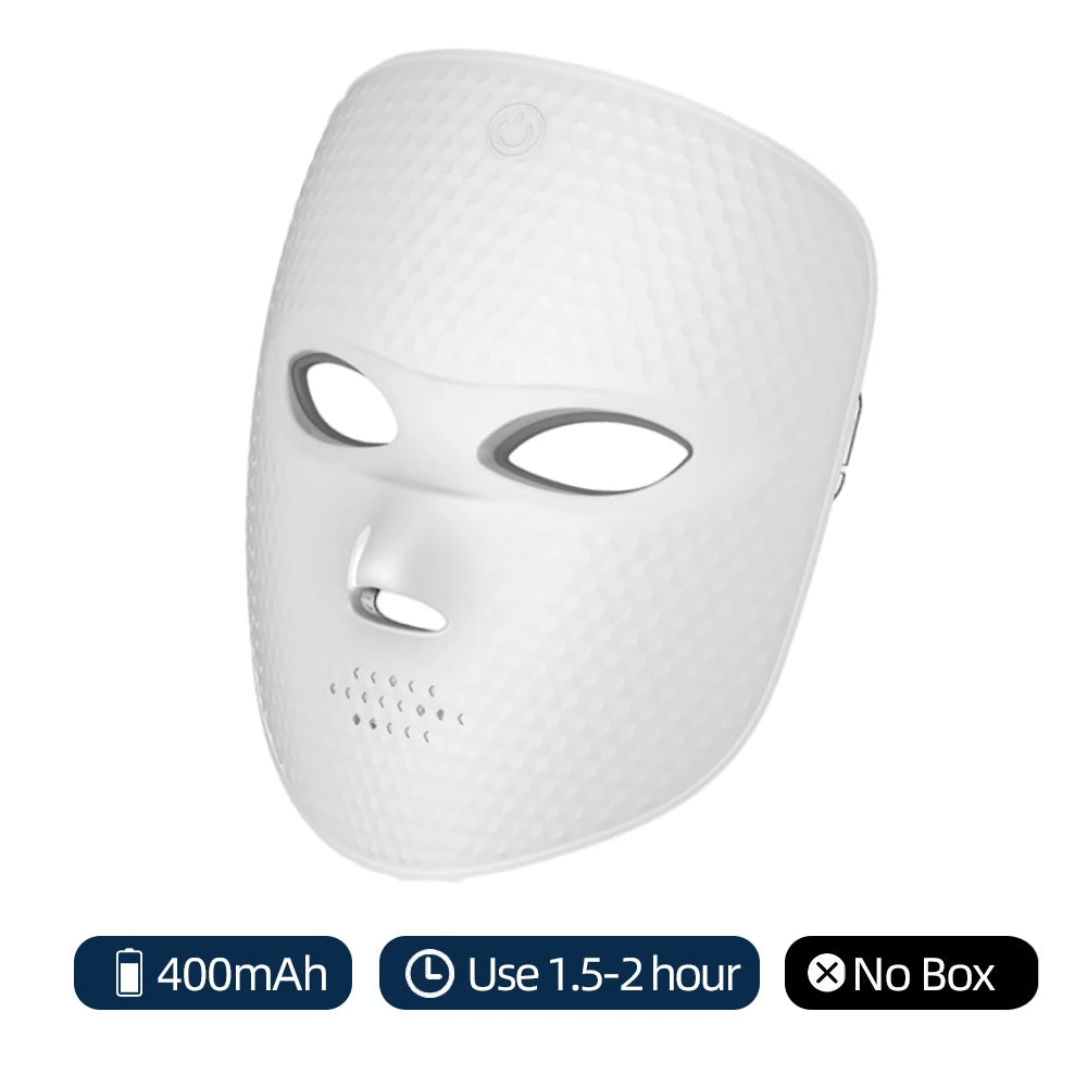 Wireless LED Facial Mask 7 Colors Light