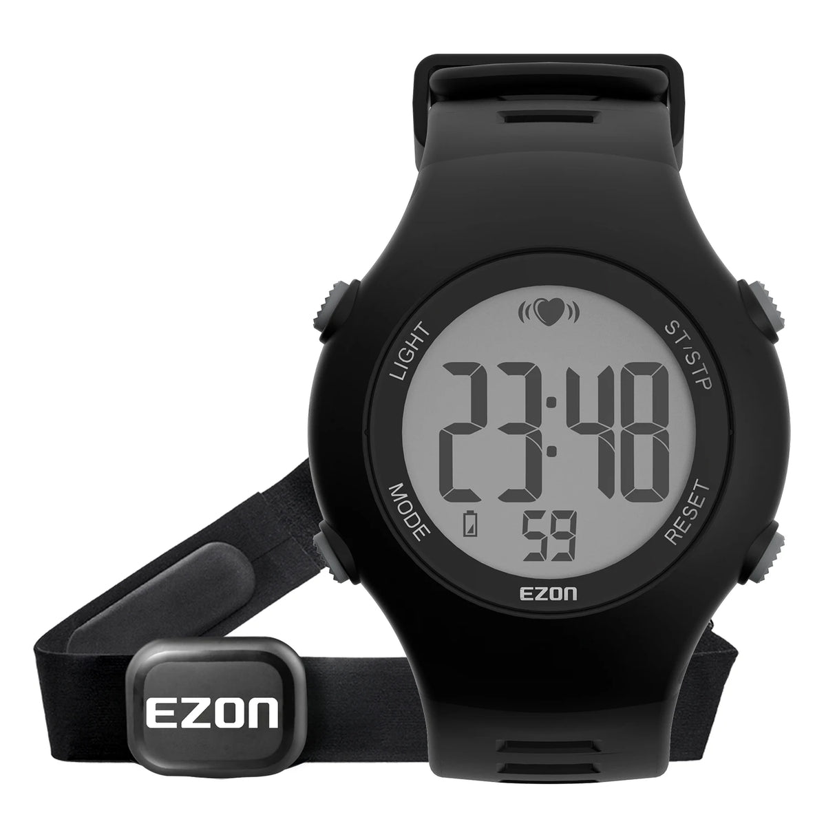 50M Waterproof Heart Rate Monitor Sport Fitness Watch Men Women Outdoor Cycling Sport Wireless With Chest Strap Heart Rate