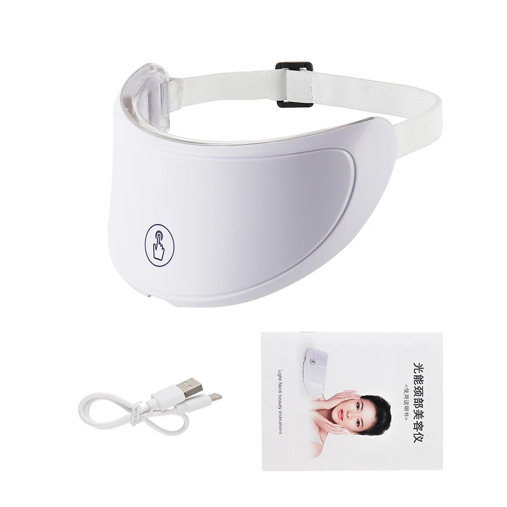 Neck LED Lift Mask Photon Anti-Wrinkle Skin Tightening