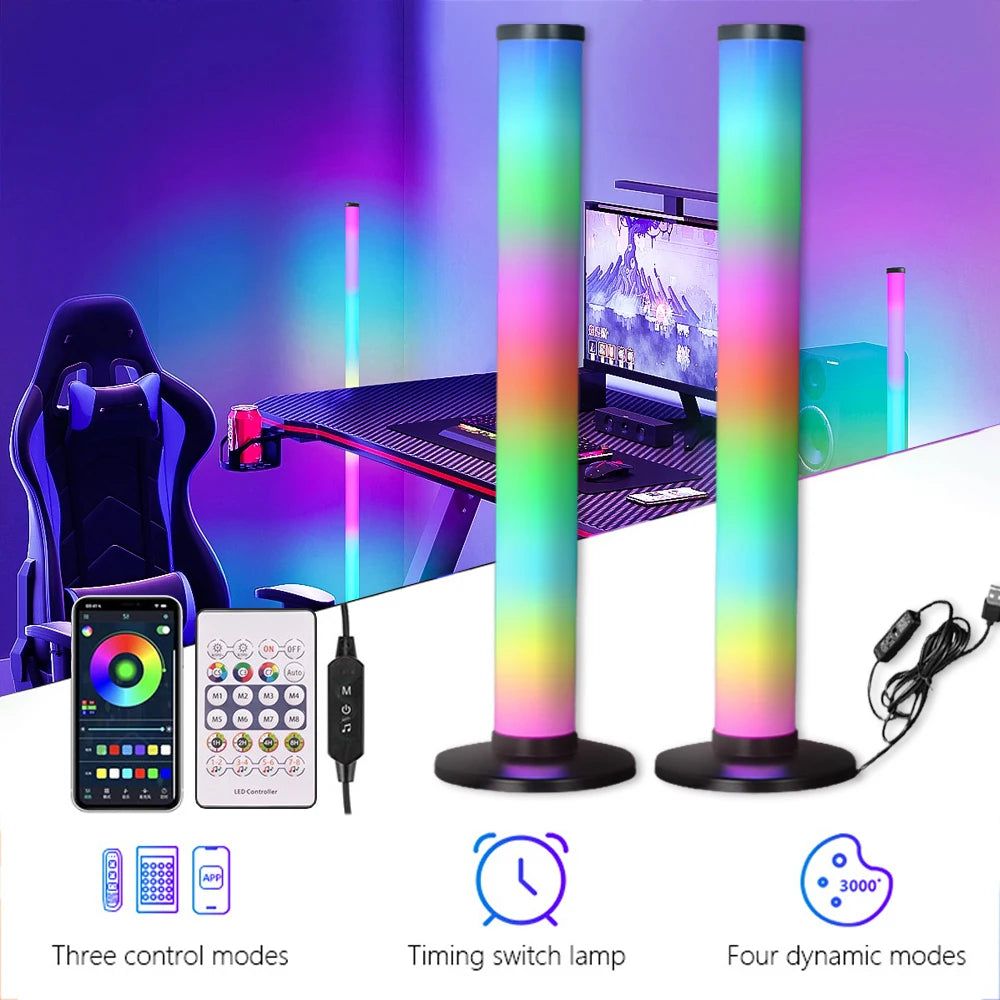 RGB Ambient Light Bluetooth Double-sided Luminous 24 Key