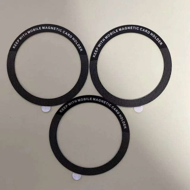 For Magsafe Magnetic Ring Universal Metal Sticker Support Wireless Charger Metal Plate Sheet for Magnet Car Mobile Phone Holder