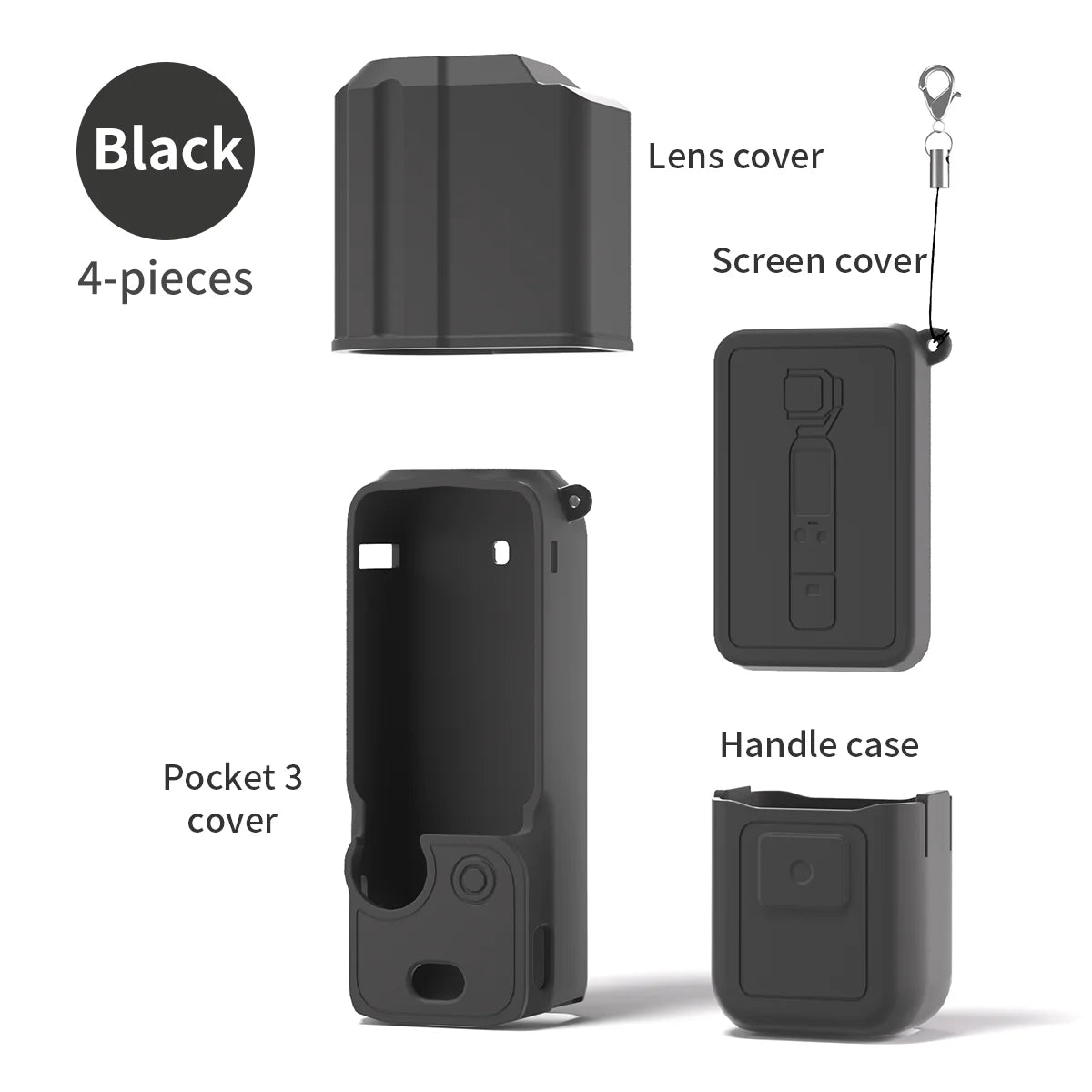 Silicone Cover for Lens Sleeve Anti-Scratch
