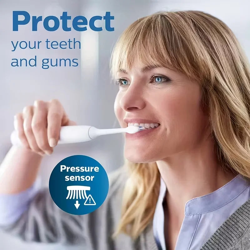 New 2026 Sonic Electric Toothbrush Adult Timer Brush 5 Mode USB Charger Rechargeable Tooth Brushes Replacement Heads Set
