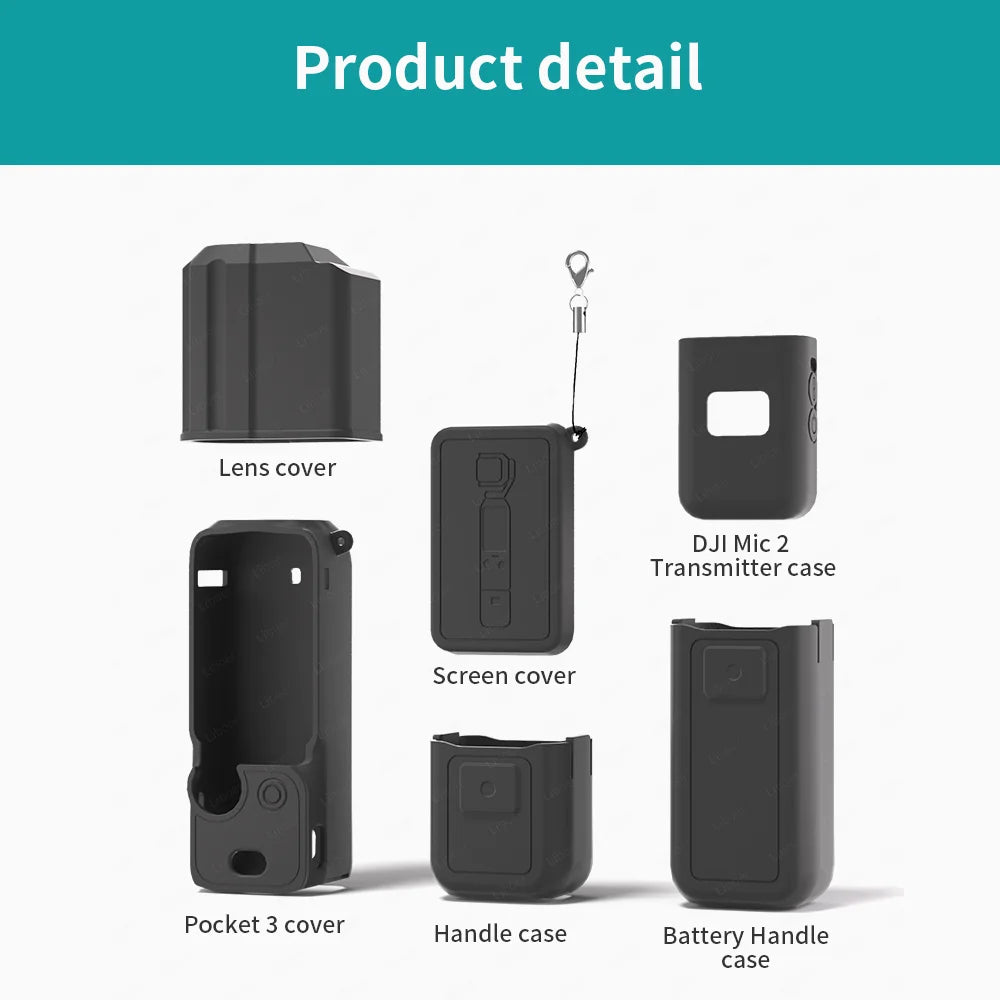 Silicone Cover for Lens Sleeve Anti-Scratch