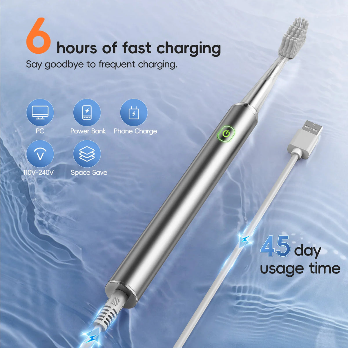 Nasal Irrigation System–Rinse Kit with 1 Nose Cleaner and 30 SaltPods for Congestion Relief Sinus with Electric Toothbrush Set
