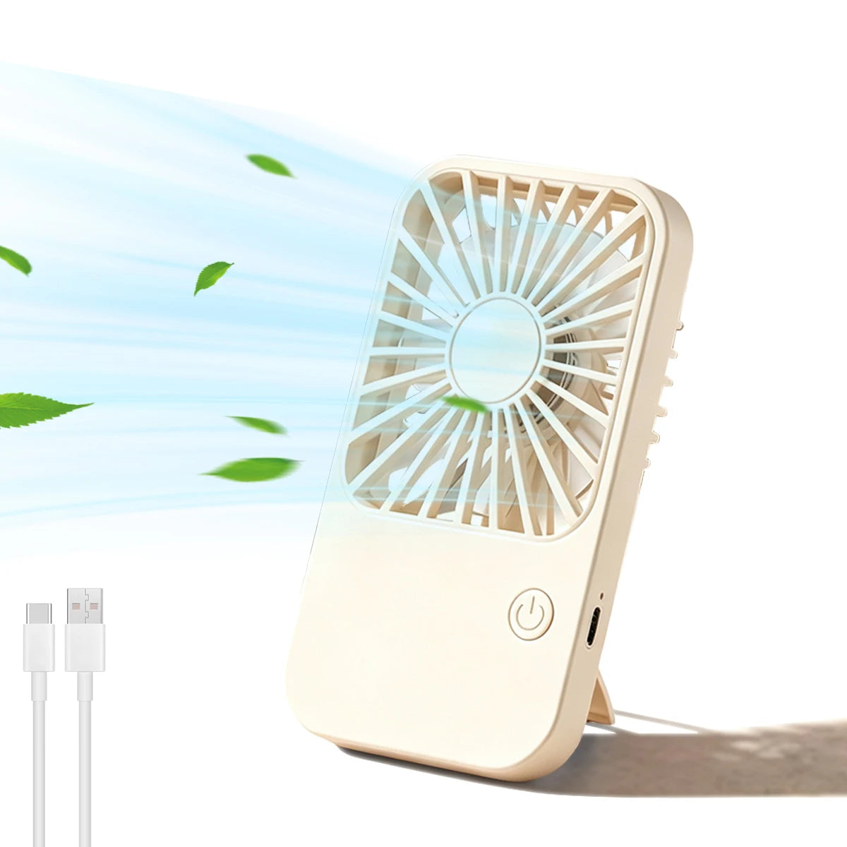 Portable Charging Handheld Fan, Neck Hanging Fan, with Phone Holder, Suitable for Office, Outdoor Camping and Picnicking.