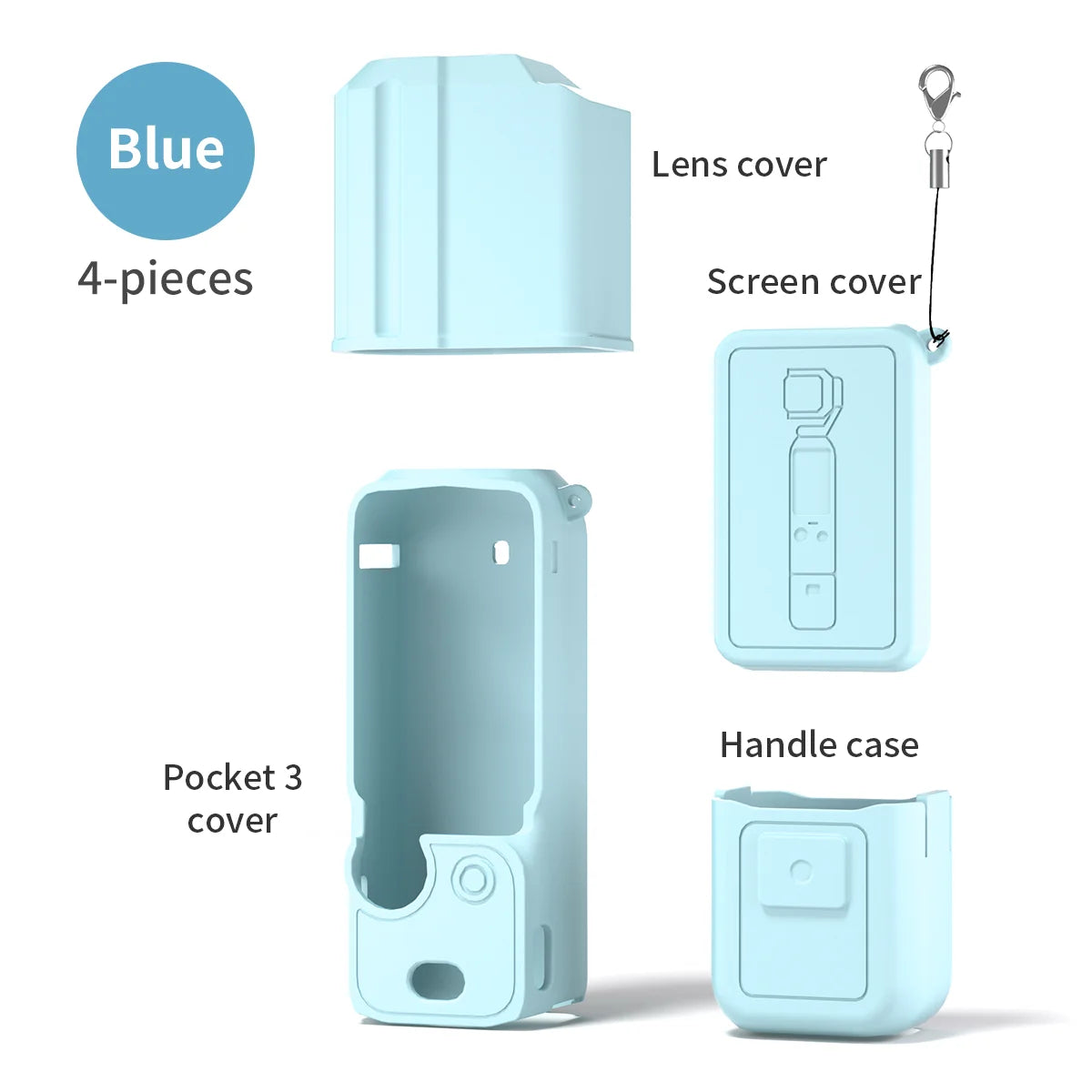 Silicone Cover for Lens Sleeve Anti-Scratch