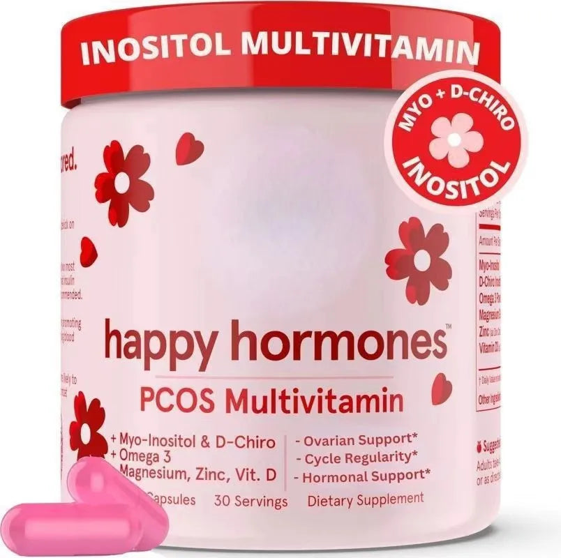 1 bottle of hormone inositol complex vitamin capsules supplement camp improves skin condition and promotes fat metabolism