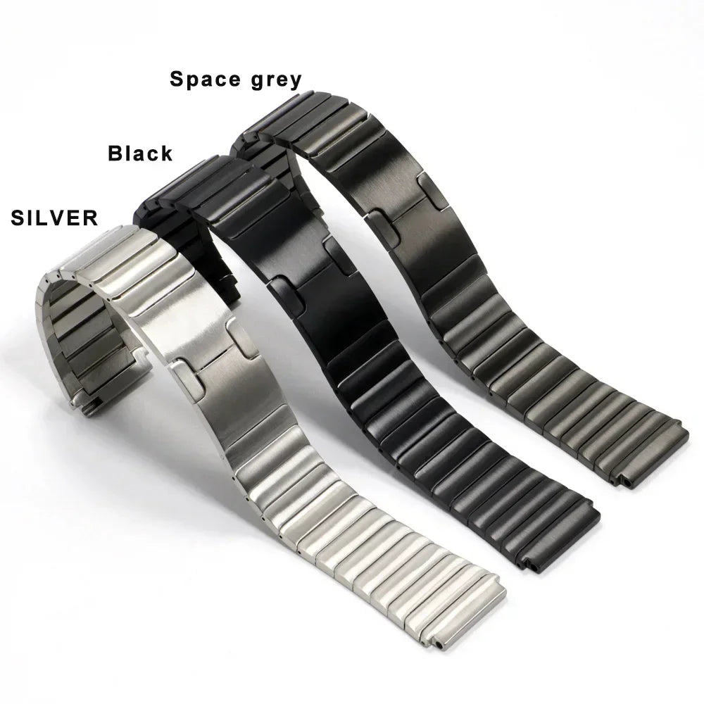 22mm Luxury Stainless Steel Band For Amazfit Balance 2 Strap Metal Bracelet For Amazfit Bip 6 5/Cheetah Round/Pro/GTR4 3 2 Strap