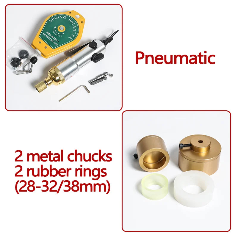 ZONESUN ZS-OS600 Manual Flat Cap Screwing Machine With Security Ring For Electric Plastic Bottle Portable Wearable Lid