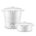 HOMEFISH Foldable Silicone Electric Pot Portable Multi-Purpose Hot Water Boiler for Travel 110/220V Kettle Ideal for Camping