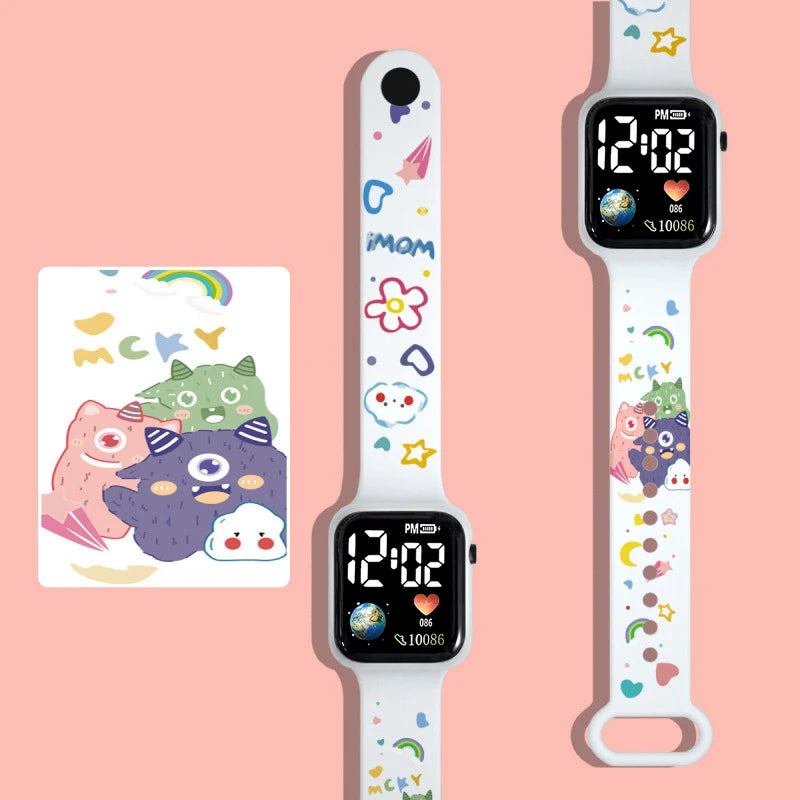 New Stitch Children's Watches Girls Reloj Inteligente Para Niños Niña Reloj Digital Watch Women Relógio Infantil Children Clock