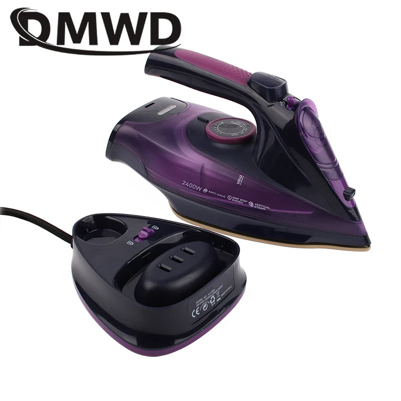 Rechargeable Cordless Steam Iron Electric Clothes Fabric Generator Garment Steamer Fast-Heat Wireless Travel Wet Dry Flatiron EU