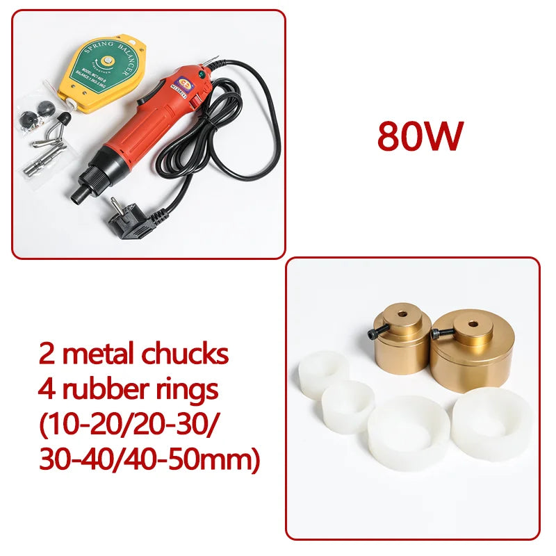 ZONESUN ZS-OS600 Manual Flat Cap Screwing Machine With Security Ring For Electric Plastic Bottle Portable Wearable Lid