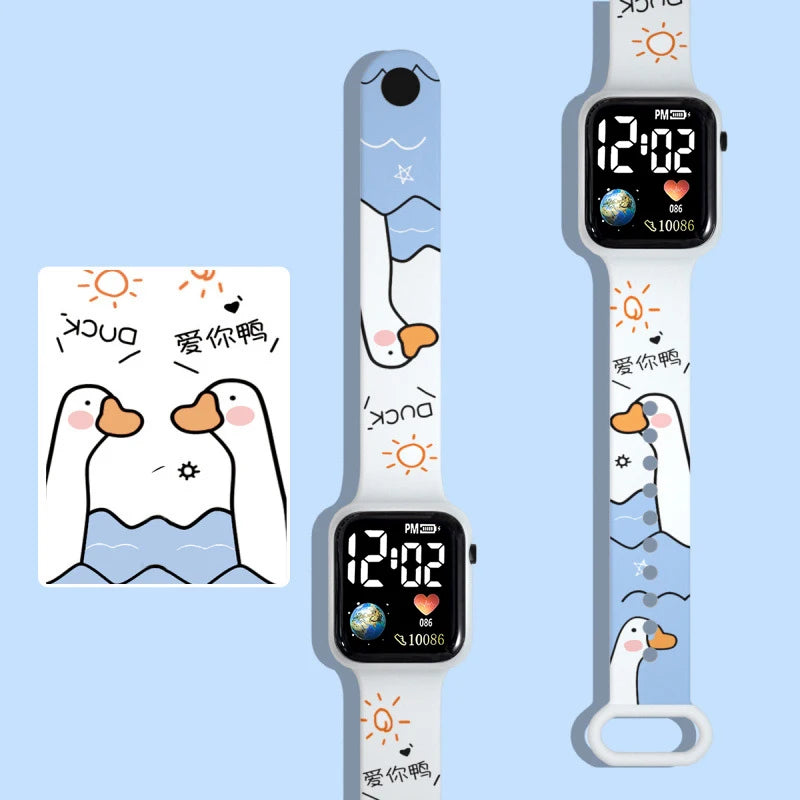 New Stitch Children's Watches Girls Reloj Inteligente Para Niños Niña Reloj Digital Watch Women Relógio Infantil Children Clock