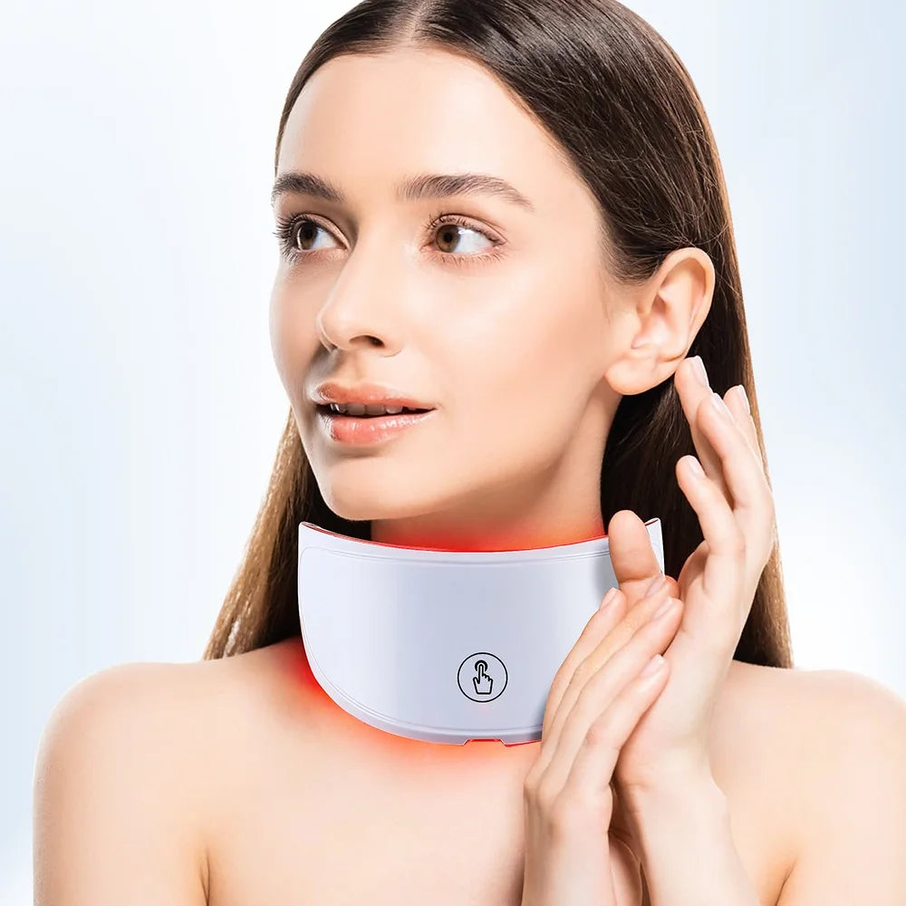 Neck LED Lift Mask Photon Anti-Wrinkle Skin Tightening