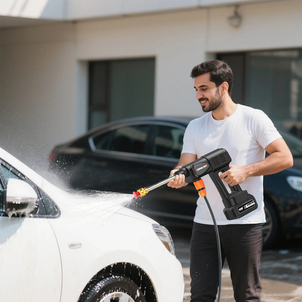 Electric High Pressure Water Gun 60Bar Car Wash
