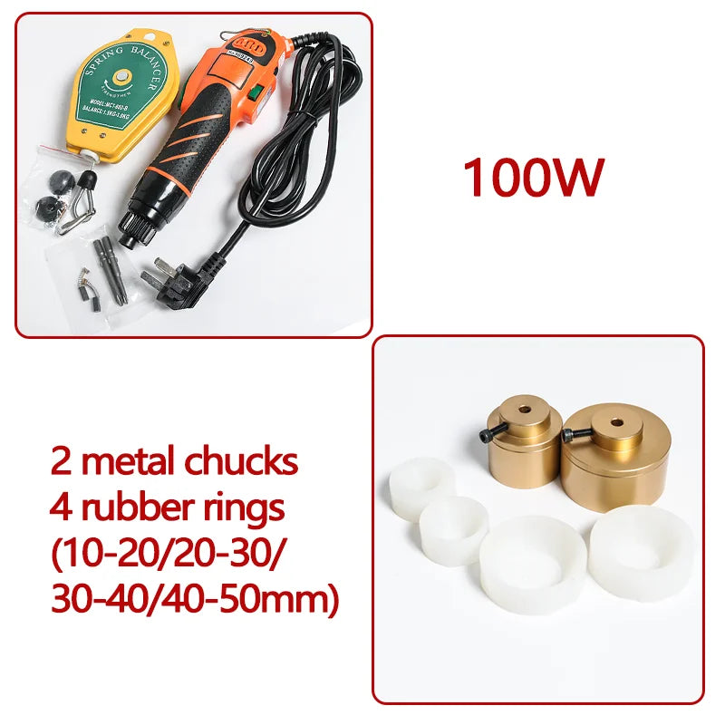 ZONESUN ZS-OS600 Manual Flat Cap Screwing Machine With Security Ring For Electric Plastic Bottle Portable Wearable Lid