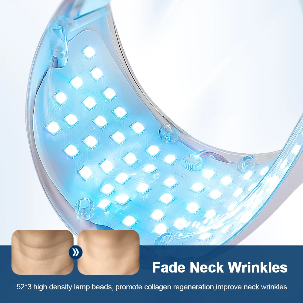 Neck LED Lift Mask Photon Anti-Wrinkle Skin Tightening