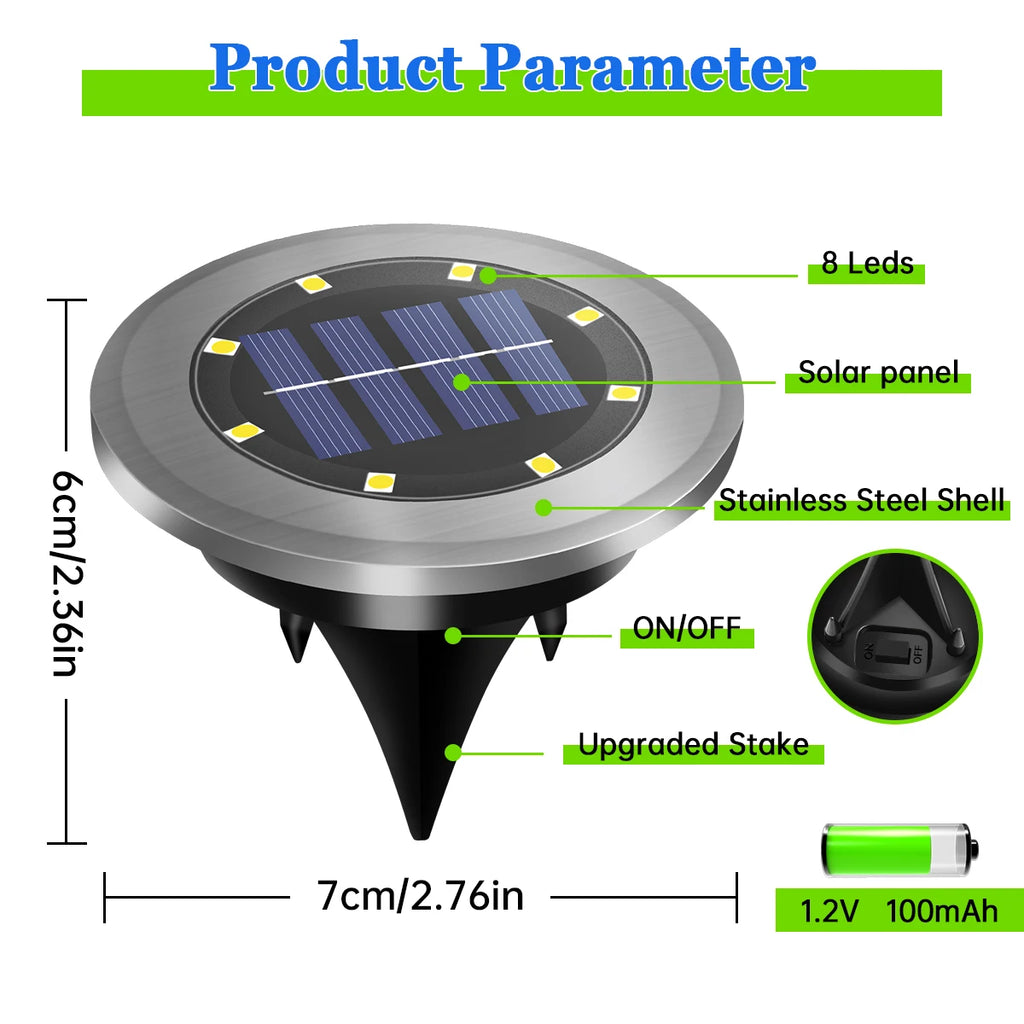 Waterproof Solar Garden Lights